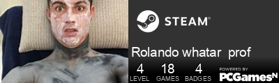 Rolando whatar  prof Steam Signature