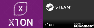 x1on Steam Signature