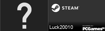 Luck20010 Steam Signature
