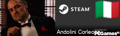 Andolini Corleone Steam Signature