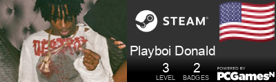 Playboi Donald Steam Signature