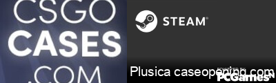 Plusica caseopening.com Steam Signature