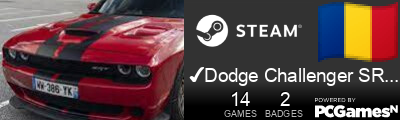 ✔Dodge Challenger SRT® Steam Signature