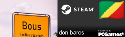 don baros Steam Signature