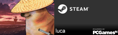 luca Steam Signature