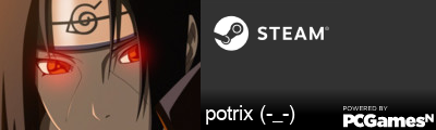 potrix (-_-) Steam Signature