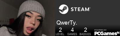 QwerTy. Steam Signature