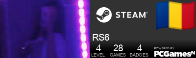 RS6 Steam Signature
