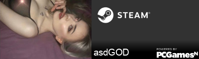 asdGOD Steam Signature