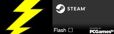 Flash ⚡ Steam Signature
