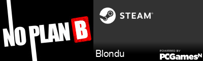 Blondu Steam Signature
