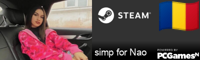 simp for Nao Steam Signature
