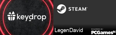 LegenDavid Steam Signature