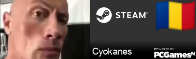 Cyokanes Steam Signature