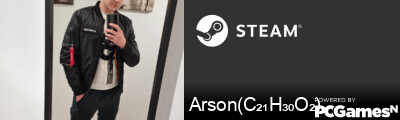 Arson(C₂₁H₃₀O₂) Steam Signature