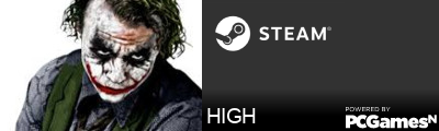HIGH Steam Signature