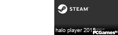 halo player 2015 Steam Signature