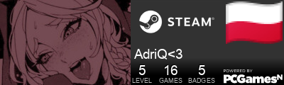 AdriQ<3 Steam Signature