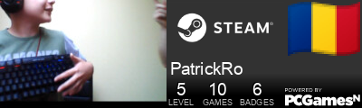 PatrickRo Steam Signature
