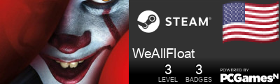 WeAllFloat Steam Signature