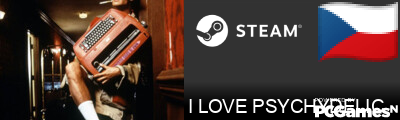 I LOVE PSYCHYDELIC Steam Signature