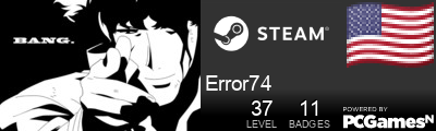 Error74 Steam Signature