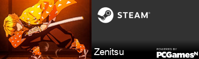 Zenitsu Steam Signature