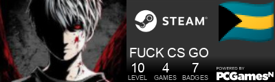 FUCK CS GO Steam Signature
