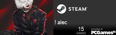! alec Steam Signature