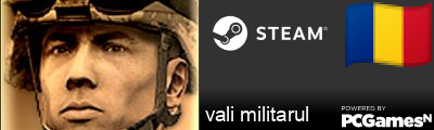 vali militarul Steam Signature