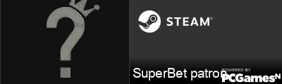 SuperBet patron Steam Signature