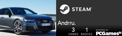 Andrru. Steam Signature