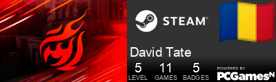 David Tate Steam Signature
