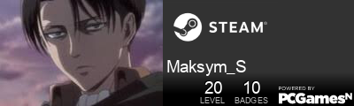 Maksym_S Steam Signature