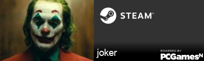 joker Steam Signature