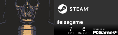 lifeisagame Steam Signature