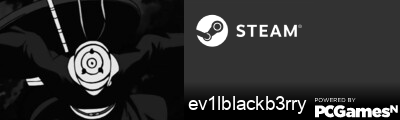 ev1lblackb3rry Steam Signature