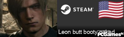 Leon butt booty naked Steam Signature
