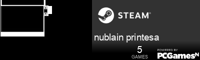 nublain printesa Steam Signature