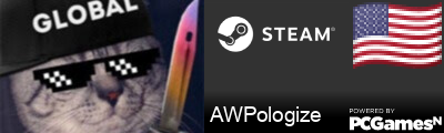 AWPologize Steam Signature