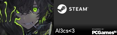 Al3cs<3 Steam Signature