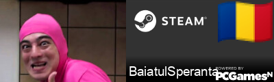BaiatulSperanta Steam Signature