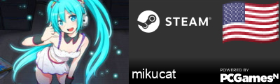 mikucat Steam Signature