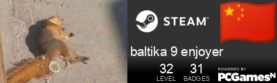 baltika 9 enjoyer Steam Signature