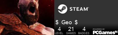 $  Geo  $ Steam Signature