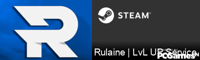 Rulaine | LvL UP Service Steam Signature