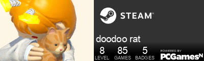doodoo rat Steam Signature