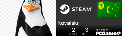Kovalski Steam Signature