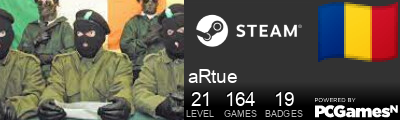 aRtue Steam Signature
