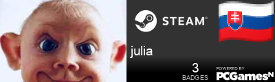 julia Steam Signature